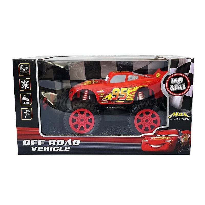Cars 3 Lightning McQueen Remote Control Off Road Vehicle 1:18